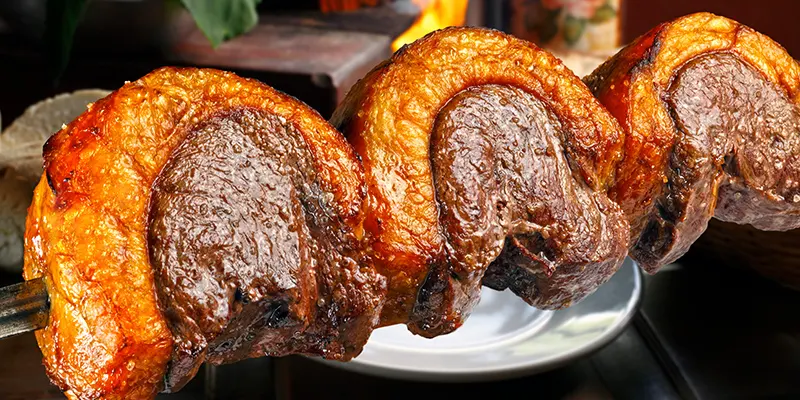 Parrillada Integral Vintage con mobiliario